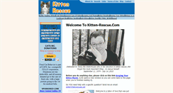 Desktop Screenshot of kitten-rescue.com